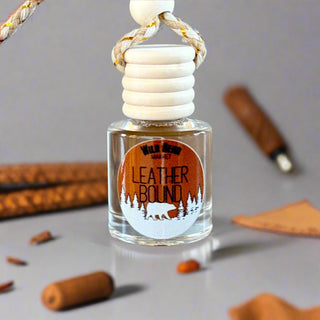 Leather Bound Car Freshener