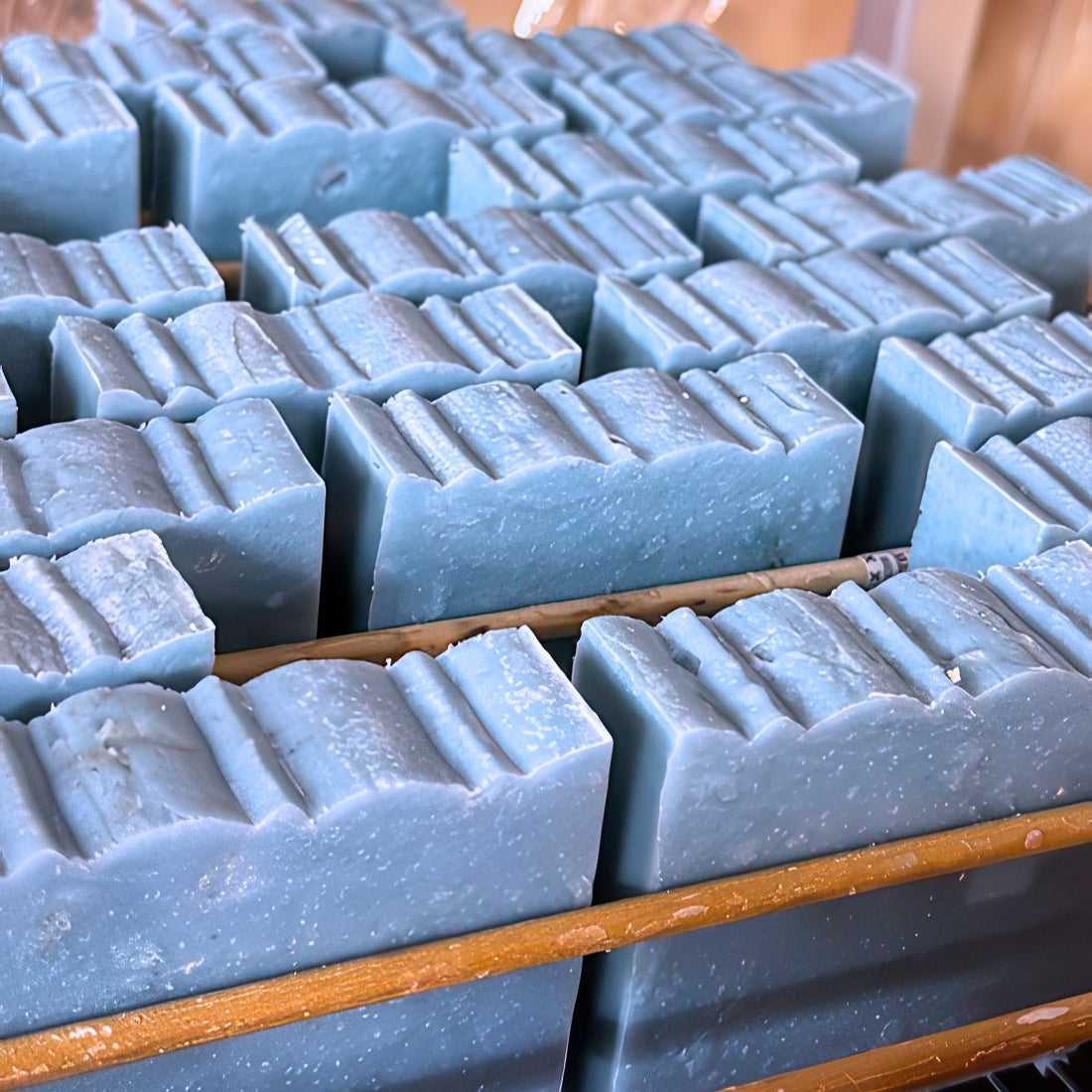 How we make cold process soap in Mapleton, Utah