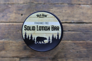 Fragrance Free Solid Lotion Bar