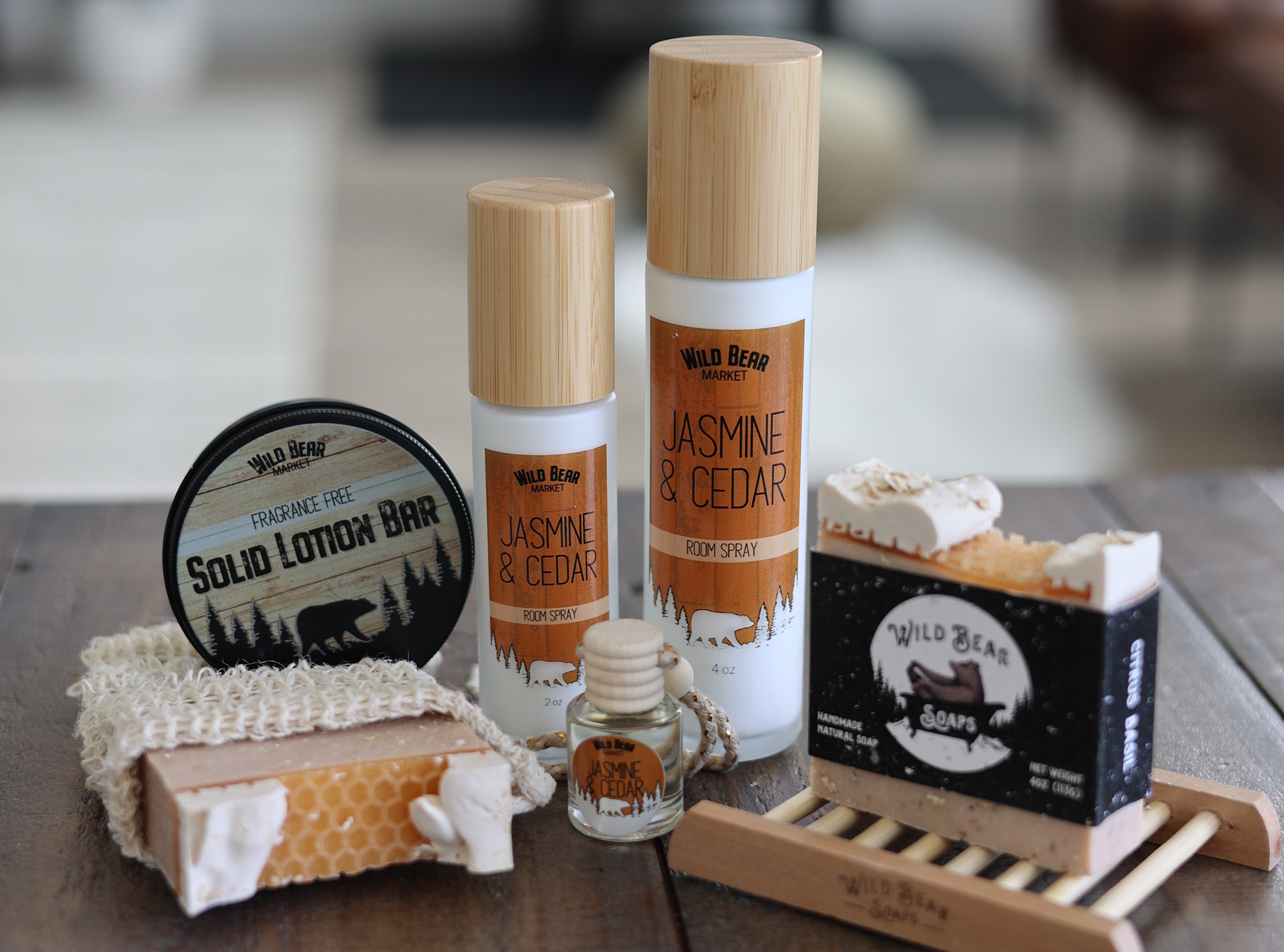 All Natural Bar Soap, Premium Air Fresheners, Solid Lotion Bars Wild