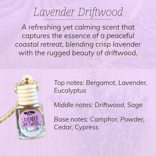 Lavender Driftwood Car Freshener