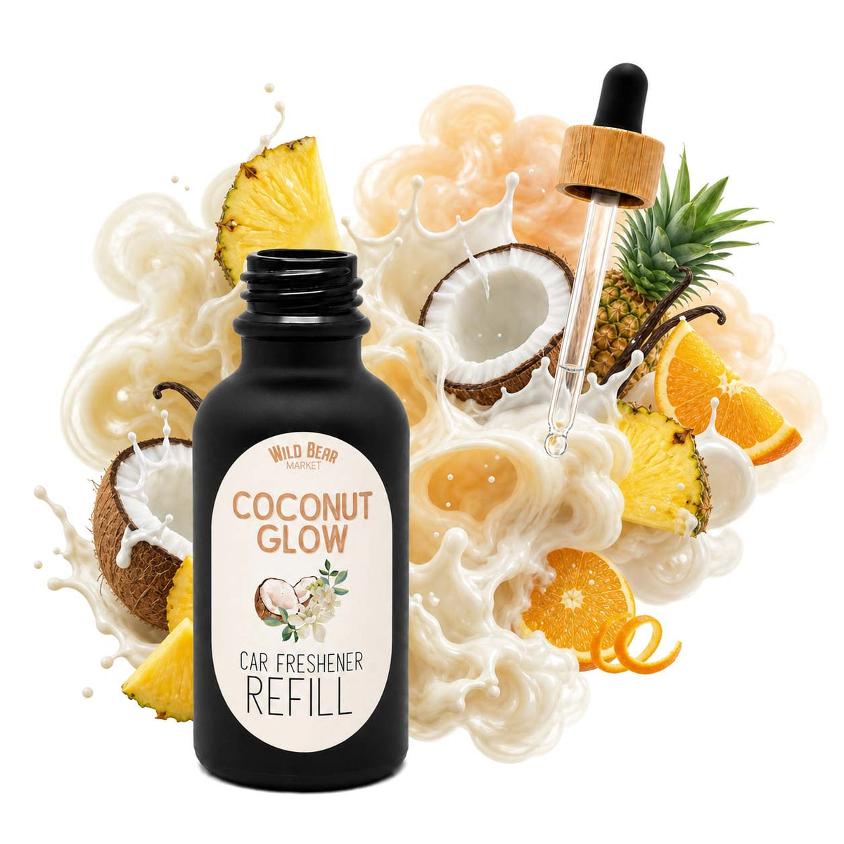 Coconut Glow Car Freshener Refill