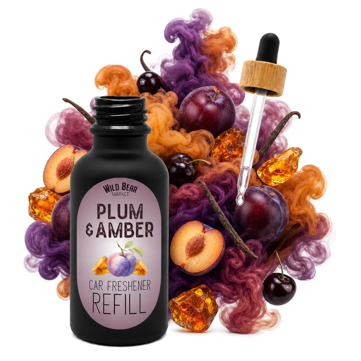 Plum & Amber Car Freshener Refill