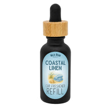 Coastal Linen car freshener refill bottle with dropper