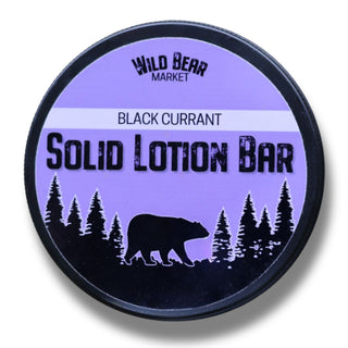 Black Currant Solid Lotion Bar
