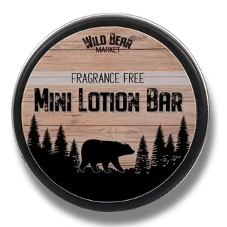 Fragrance Free Mini Lotion Bar