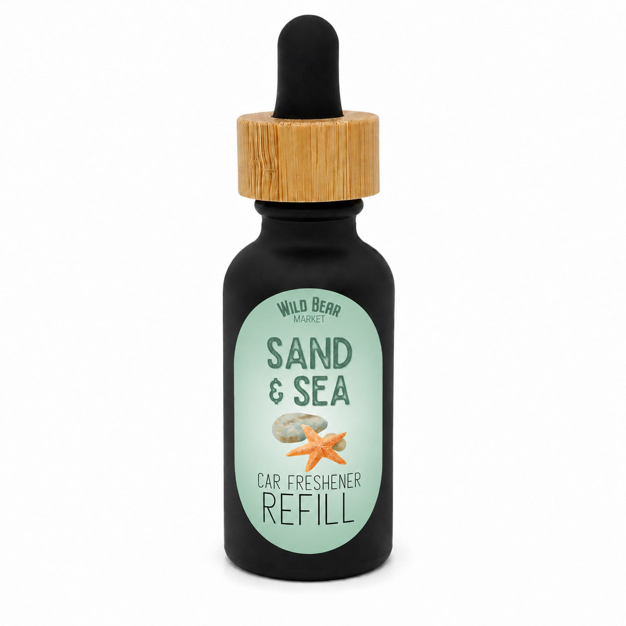 Sand & Sea car freshener refill bottle with dropper