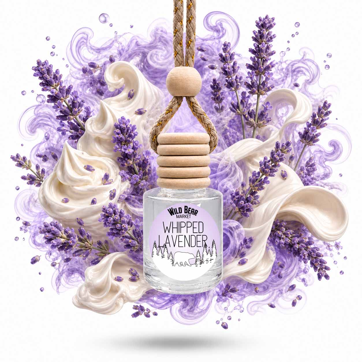 Whipped Lavender Car Freshener